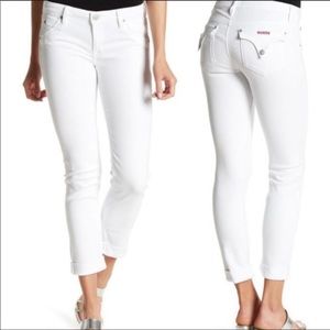 Hudson Bacara Straight Cuffed Crop Jeans